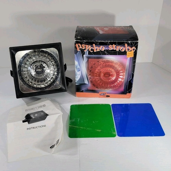 Lite F/X by MME Other - Lite F/X MME Translucent Psycho Strobe Lite Model 1821 Tested Working